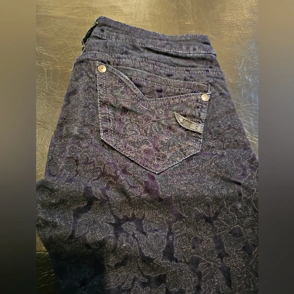 Parasuco Blue Patterned Jeans - Picture 13 of 13